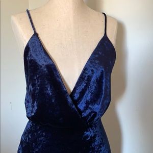 Crushed Velvet dress